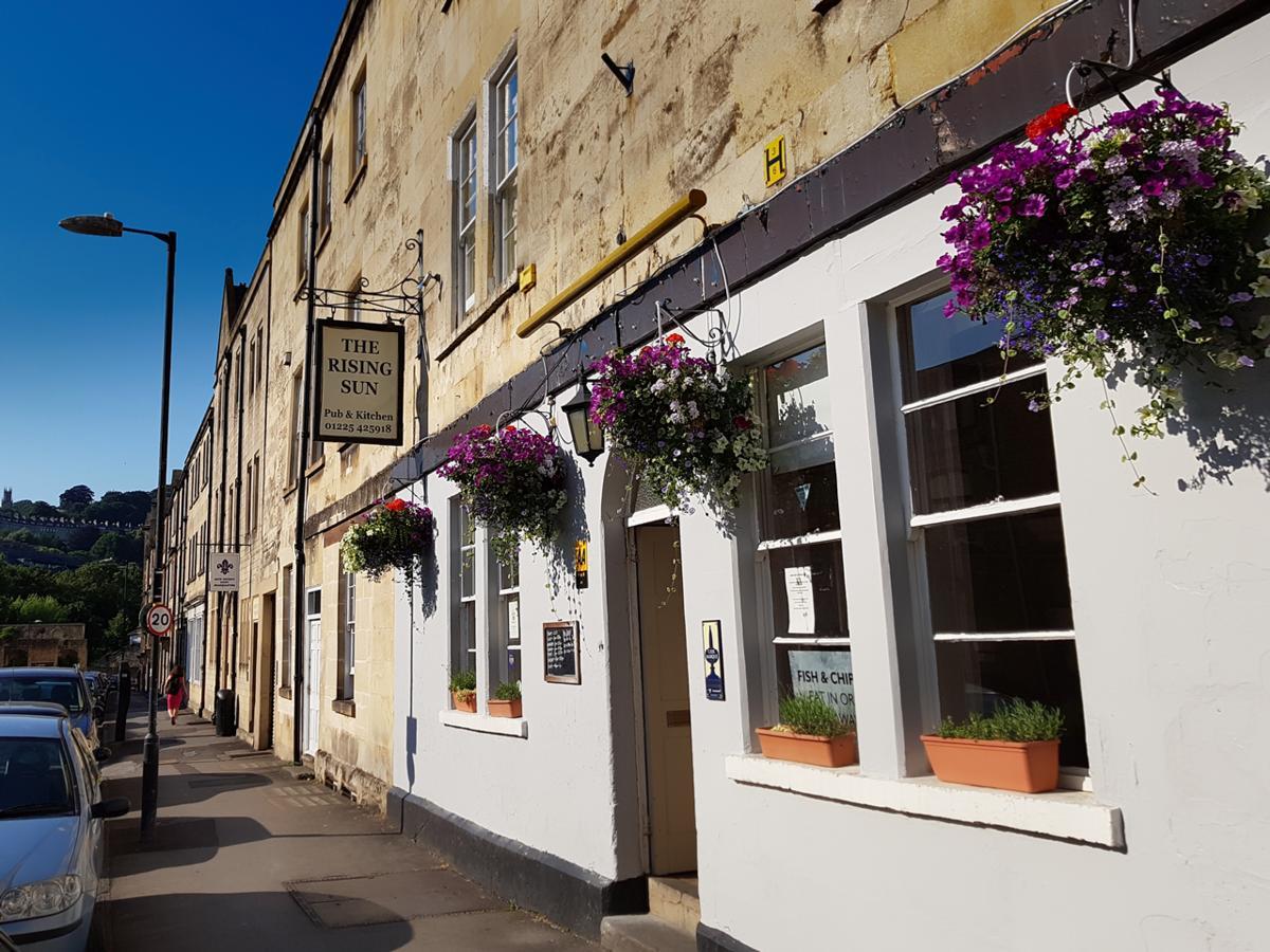The Rising Sun Inn Bath Exterior photo